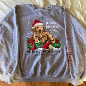 Simply southern Christmas sweatshirt